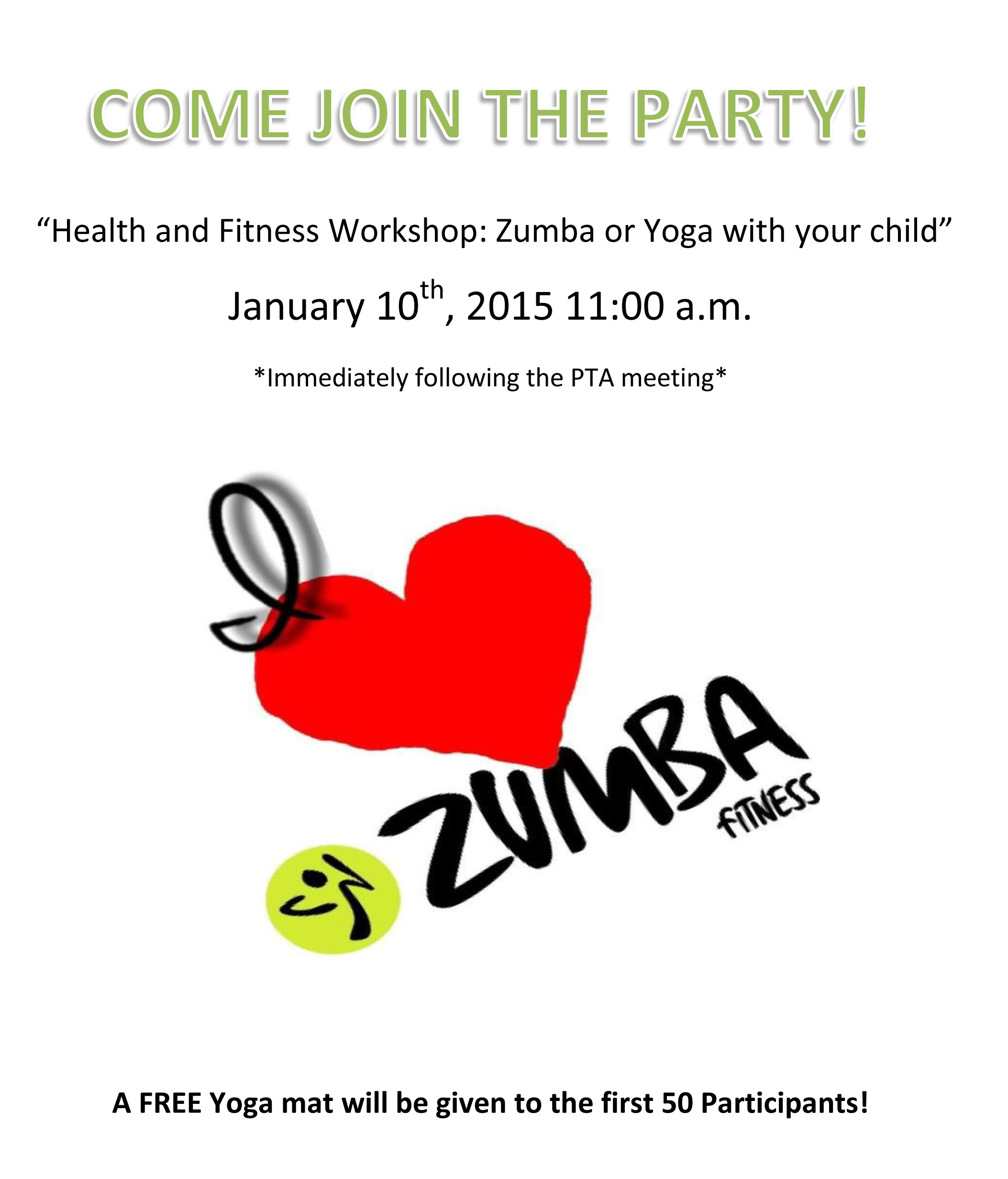 PTA Health and Fitness Workshop