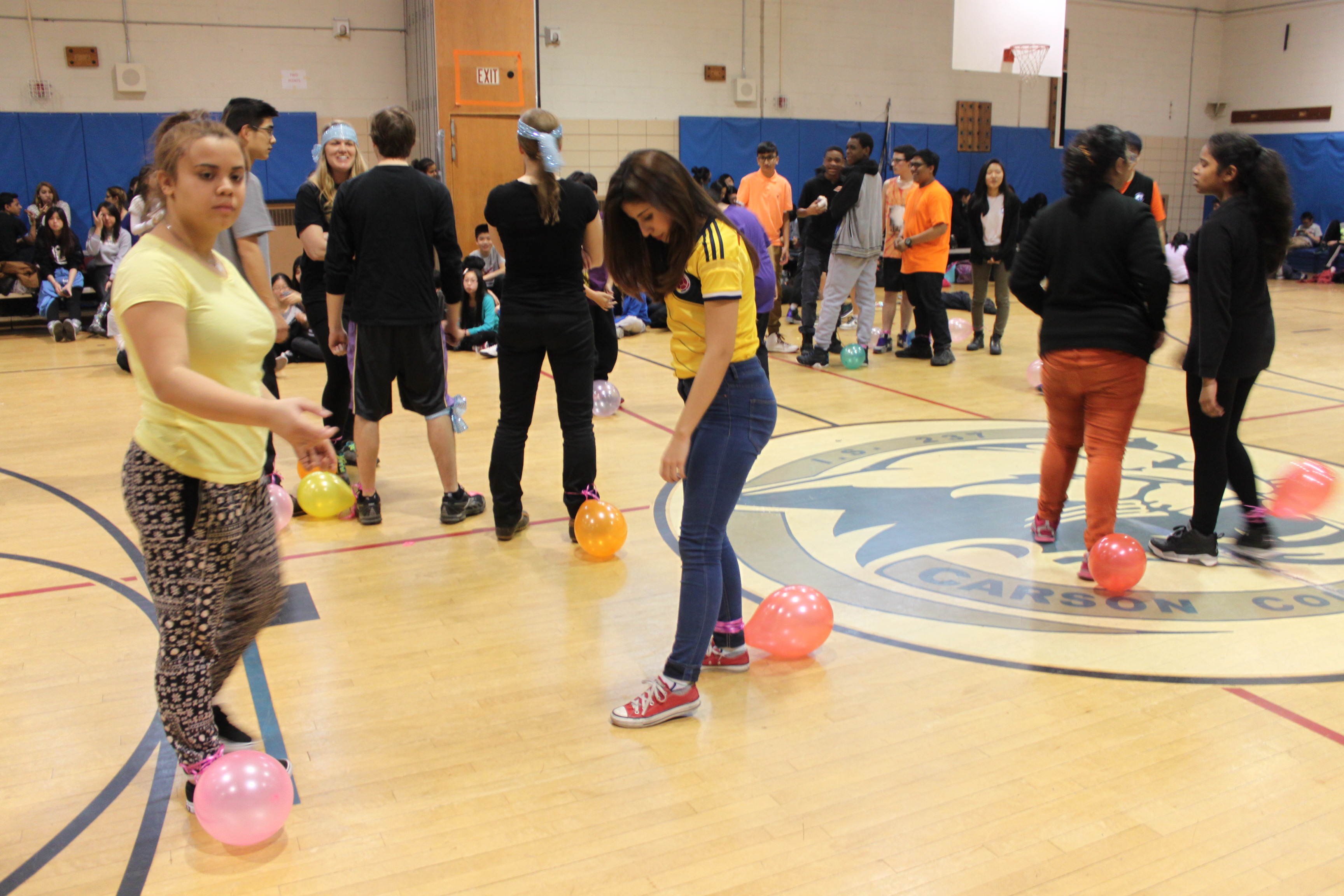 Balloon Stomping Battle.